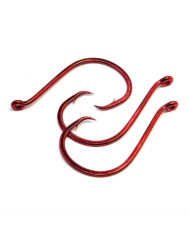 Octopus Hooks, Circle (Inline-point) – Red Group